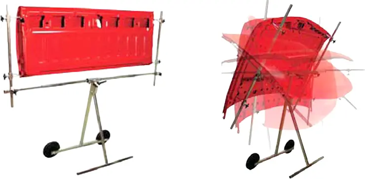 EasyFles Panel Stand tailgates bonnets