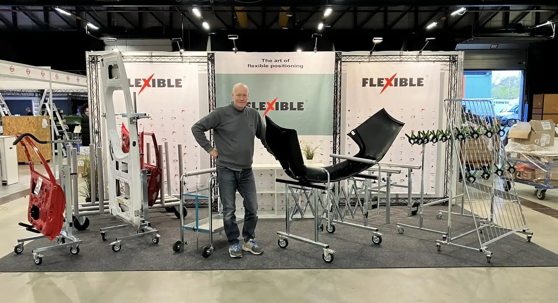 Flexible specialudstyr messestand